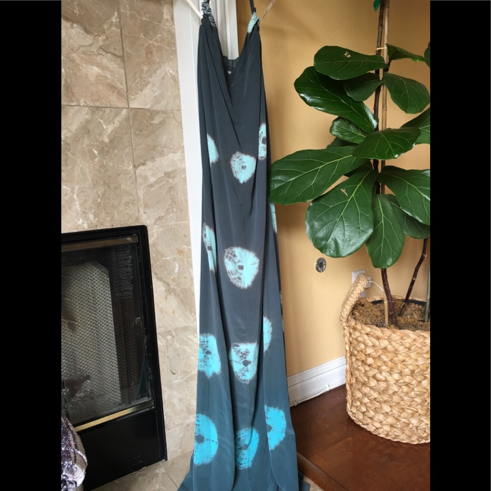 Gypsy 05 Silk Tie- Dye Dress